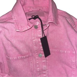 Pink Blank NYC Denim Jacket